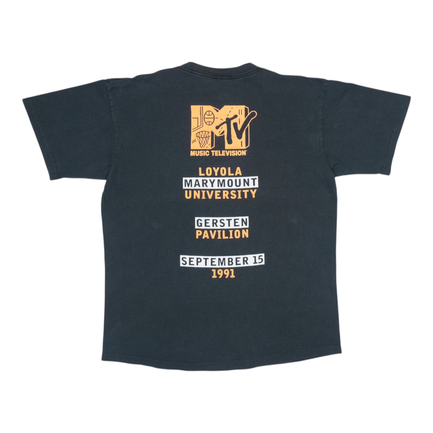 1991 MTV Rock N Jock Basketball Shirt