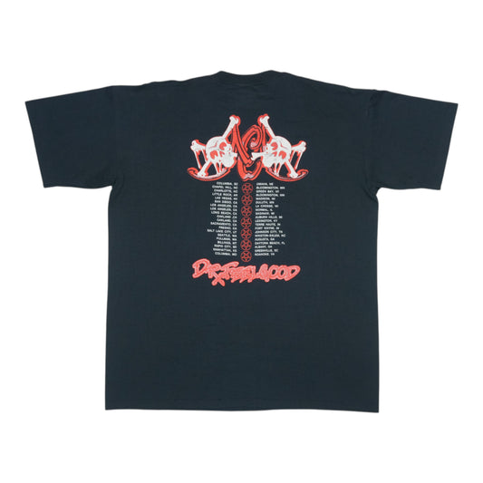 1988 Motley Crue Dr Feelgood Tour Shirt Back