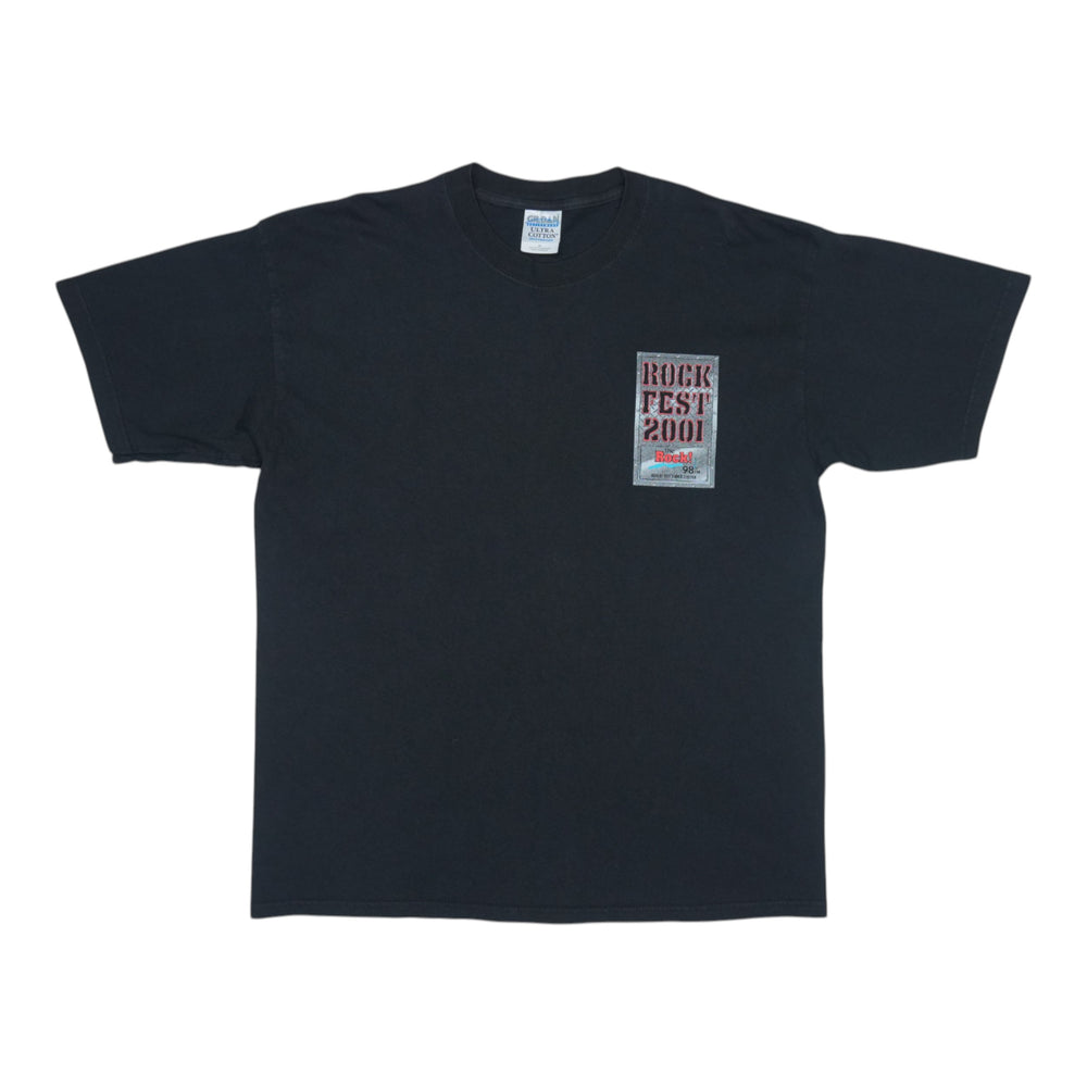 2001 Rock Fest 98.9 The Rock Concert Shirt