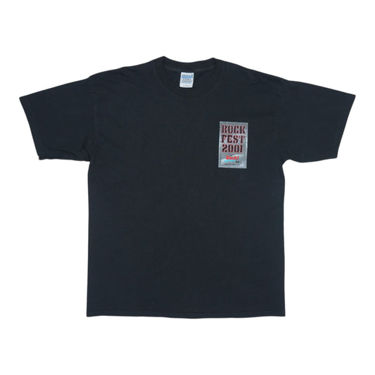 2001 Rock Fest 98.9 The Rock Concert Shirt