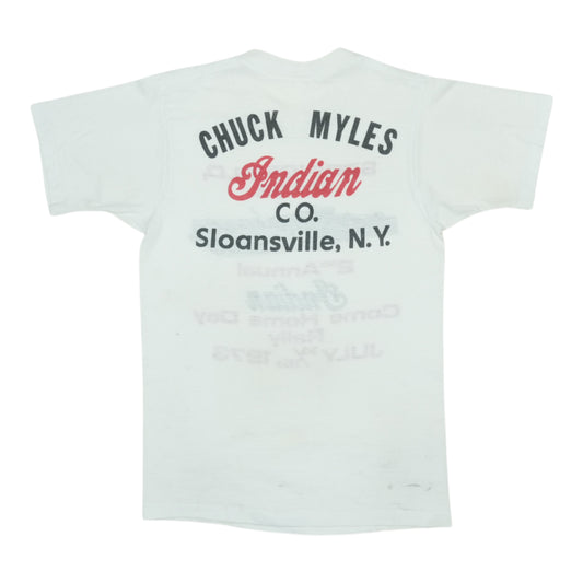 1973 Indian Motorcycles Rally Shirt Back