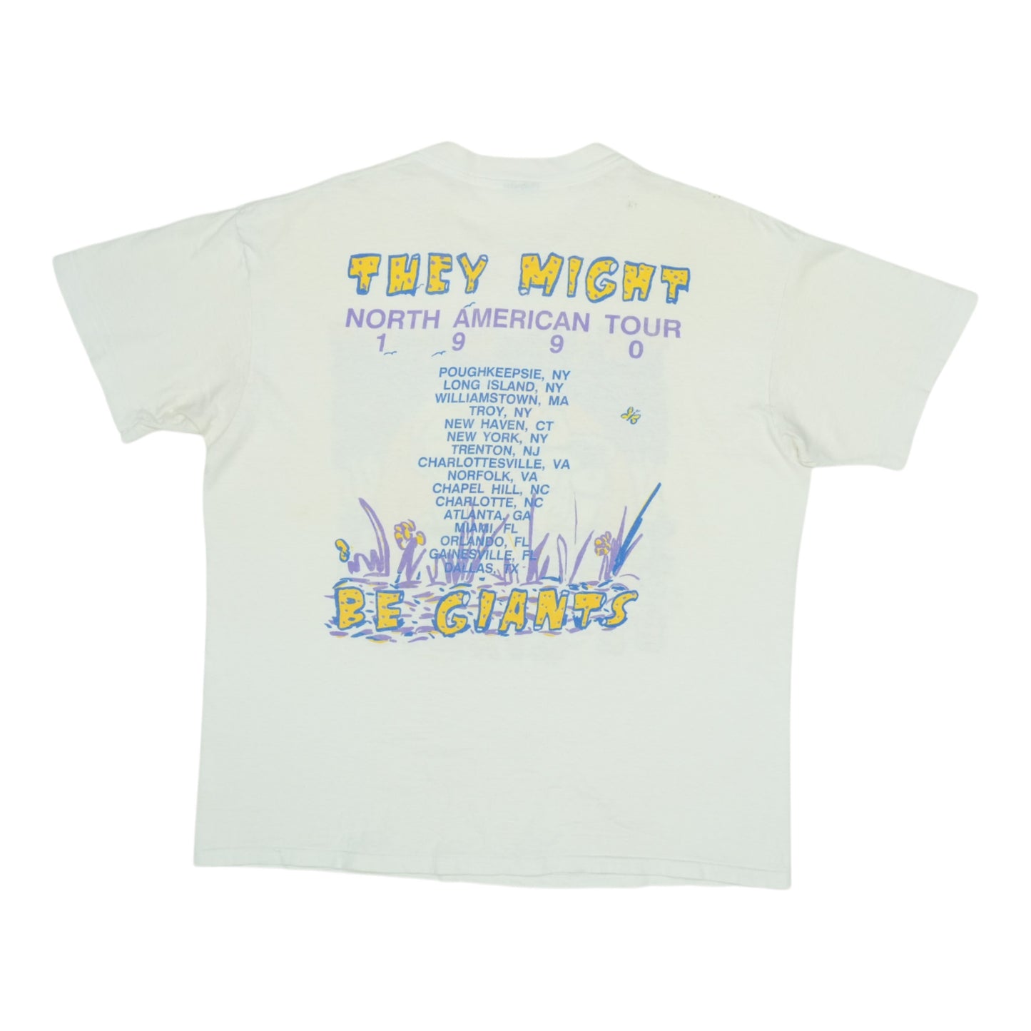1990 The Might Be Giants Tour Shirt