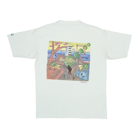 1990s Hard Rock Café Madrid Dali Shirt