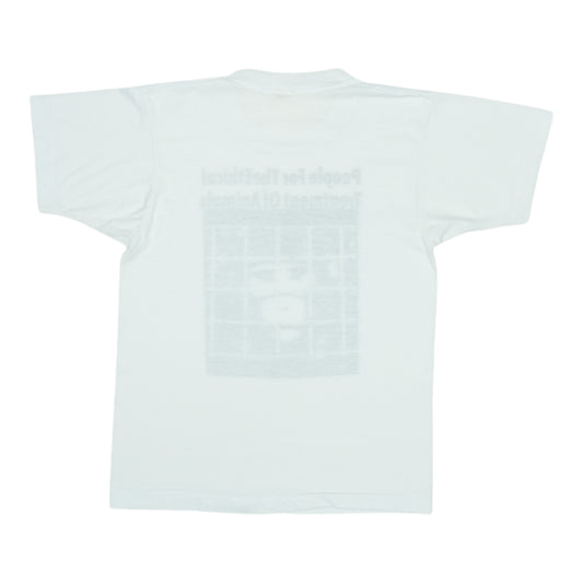 1980s PETA Shirt Back