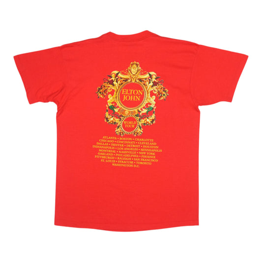 1992 Elton John Versace Tour Shirt Back