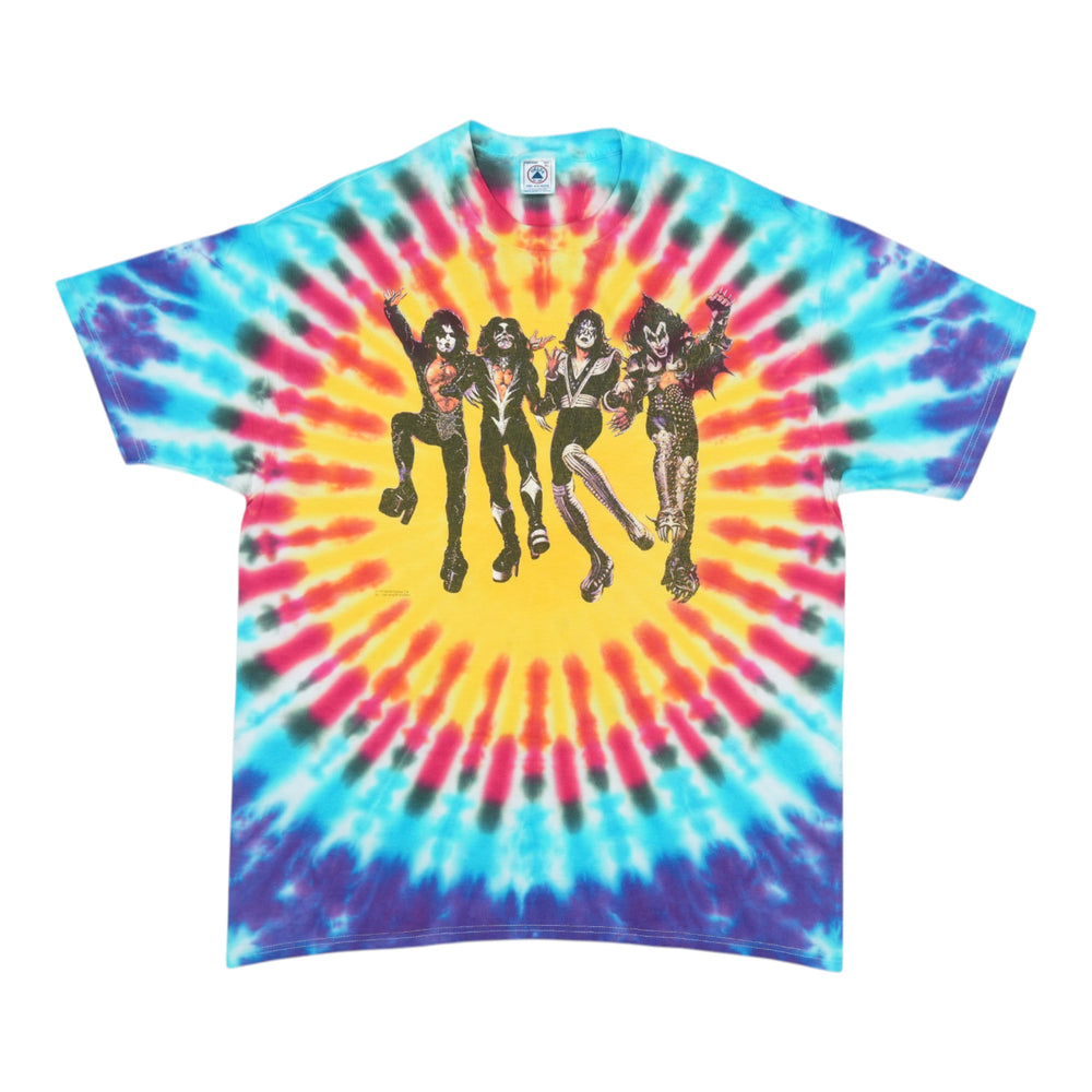 1997 Kiss Destroyer Tie Dye Shirt