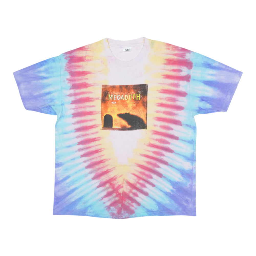 1998 Megadeth Jambo-Freakin-Ree Tie Dye Concert Shirt