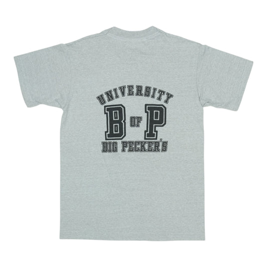 1980s Big Pecker's You Animal You Skate Shirt Back
