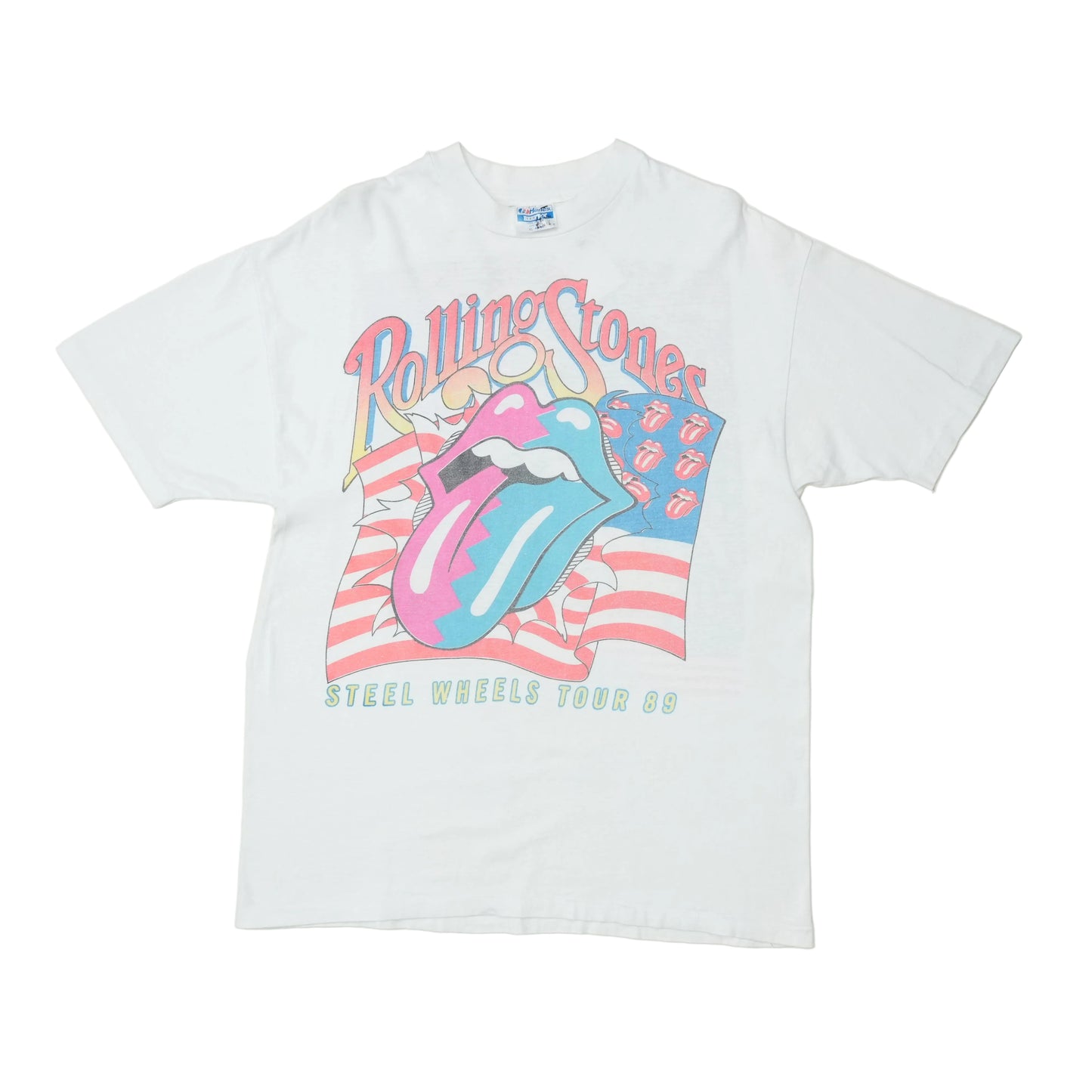 1989 The Rolling Stones Steel Wheels Tour Shirt