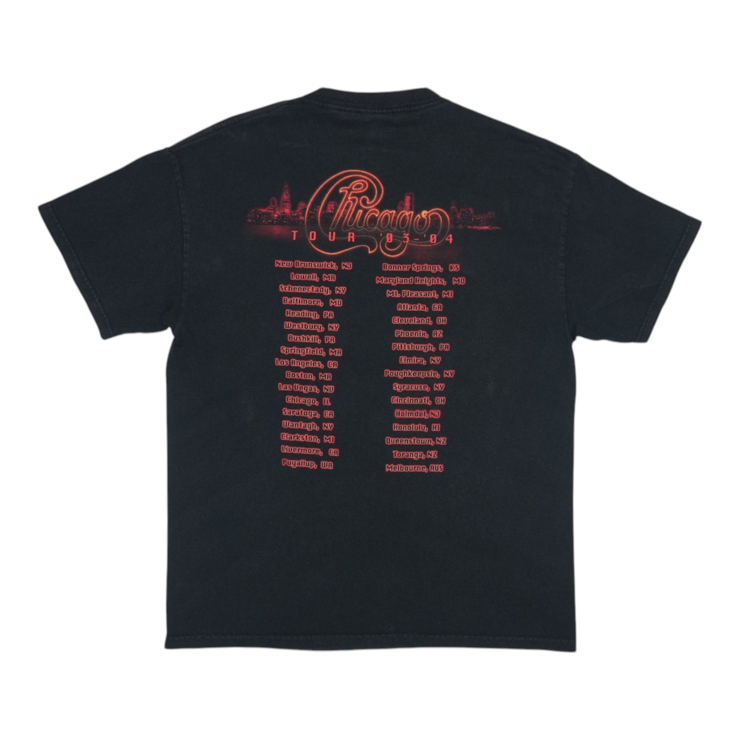 2003 Chicago Tour Shirt