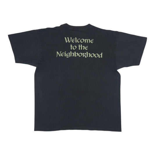 1995 Meat Loaf Welcome To The Neighborhood Shirt Back