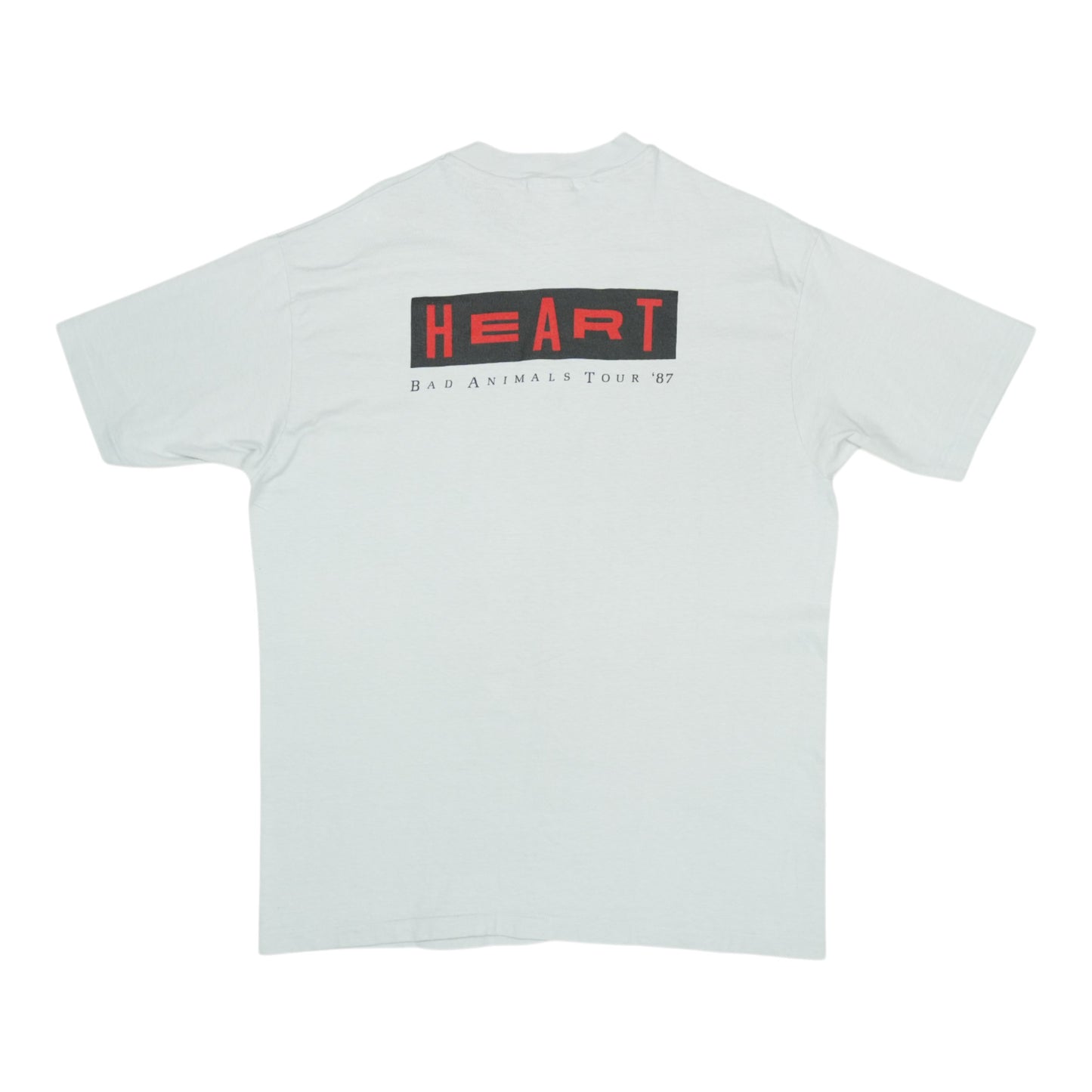 1987 Heart Bad Animals Tour Crew Shirt