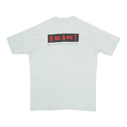 1987 Heart Bad Animals Tour Crew Shirt