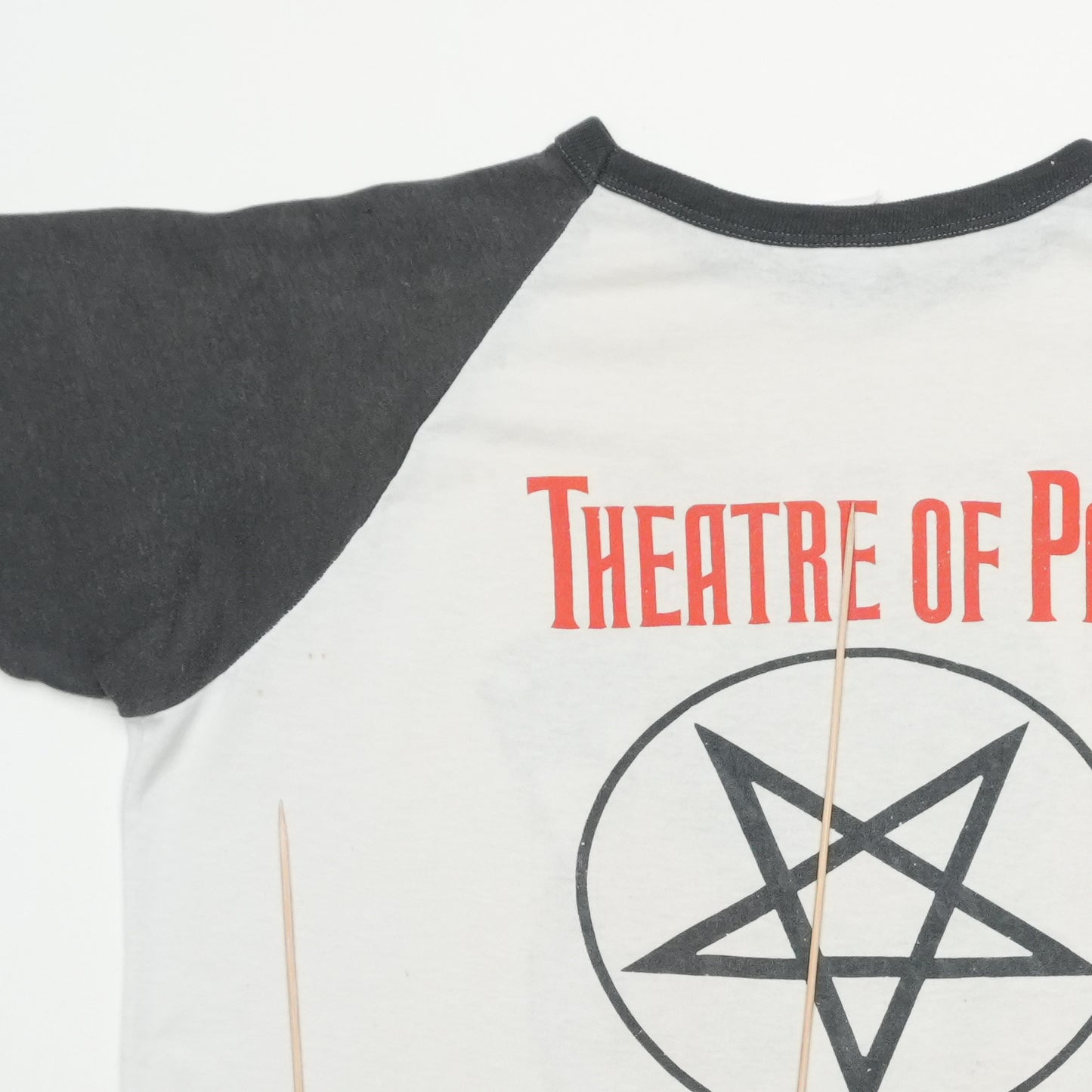 1983 Motley Crue Allister Fiend Jersey Shirt Detail