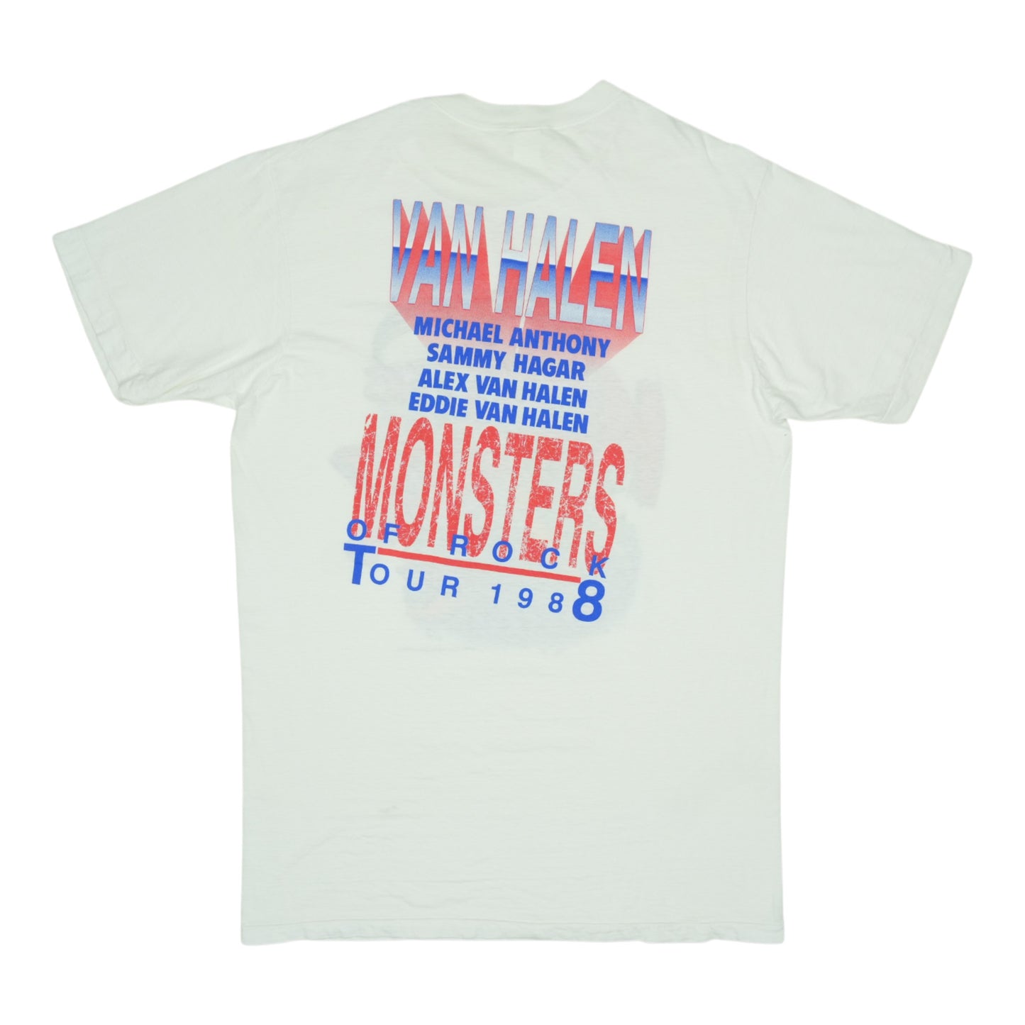 1987 Van Halen Monsters Of Rock Tour Shirt