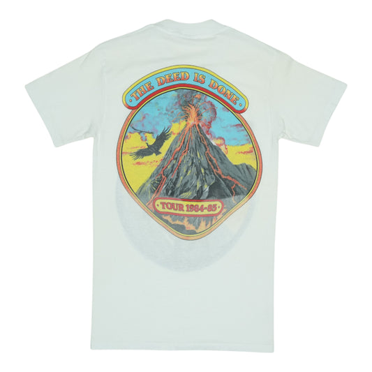 1984 Molly Hatchet The Deed Is Done Tour Shirt Back