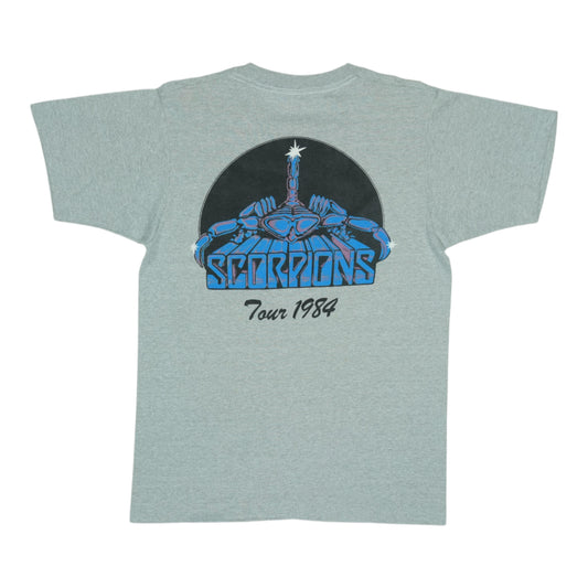 1984 Scorpions World Tour Shirt Back