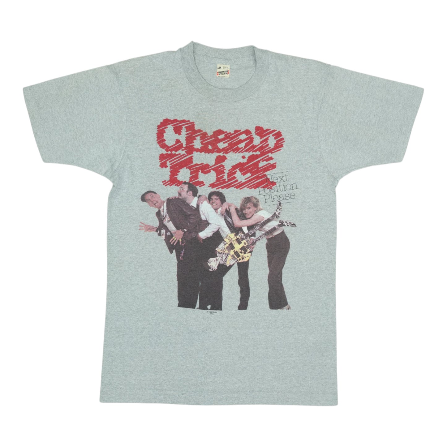 1980s Cheap Trick Next Position Please Tour Shirt