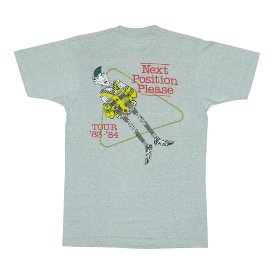 1980s Cheap Trick Next Position Please Tour Shirt Back