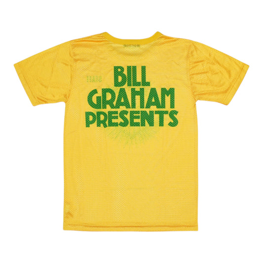 1970s Bill Graham Day On The Green Staff Mesh Shirt Back
