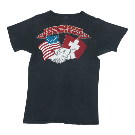 1981 Krokus World Tour Shirt Back