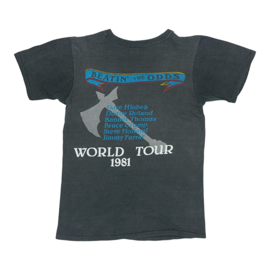 1981 Molly Hatchet World Tour Shirt Back