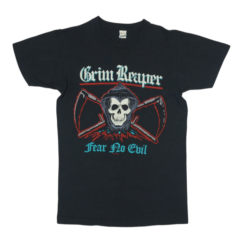 1985 Grim Reaper Fear No Evil Tour Shirt