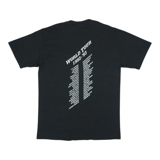 1992 Bad Company World Tour Shirt Back