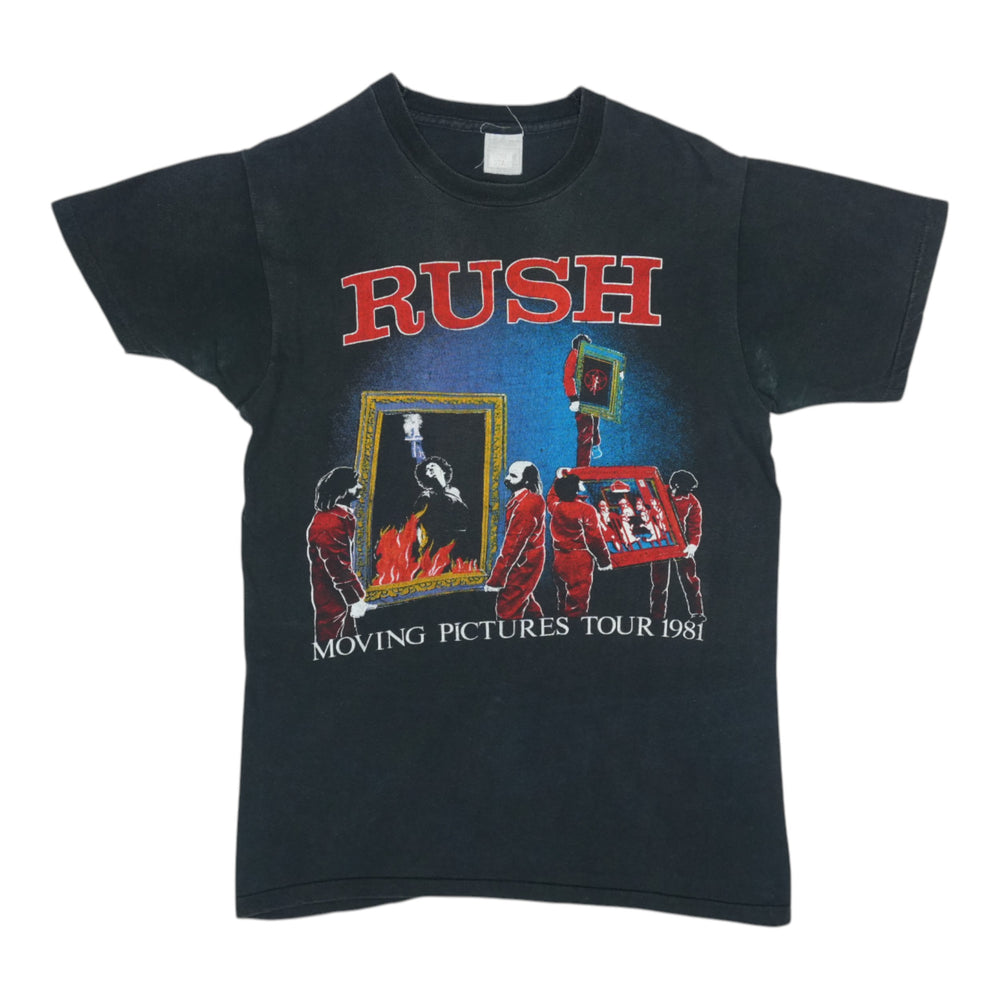 1981 Rush Moving Pictures Tour Shirt