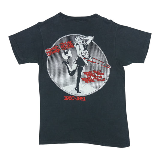 1981 Cheap Trick World Tour Shirt Back