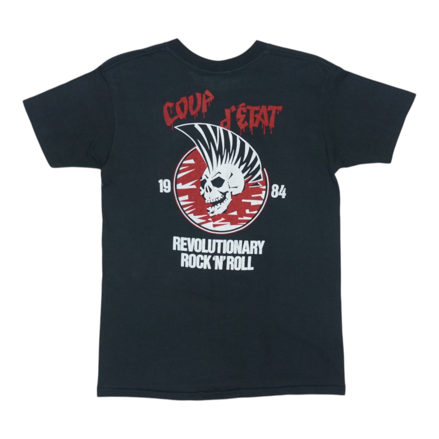 1984 Plasmatics Coup D'etat Tour Shirt