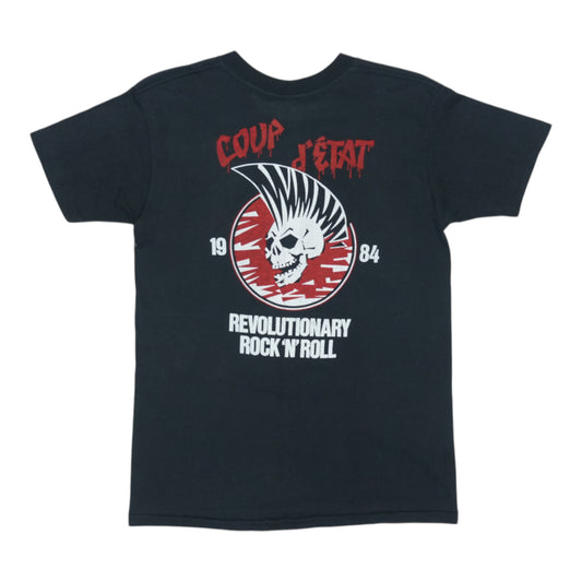 1984 Plasmatics Coup D'etat Tour Shirt Back