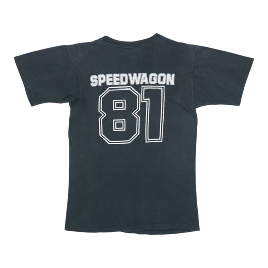 1981 REO Speedwagon Tour De Force Shirt Back