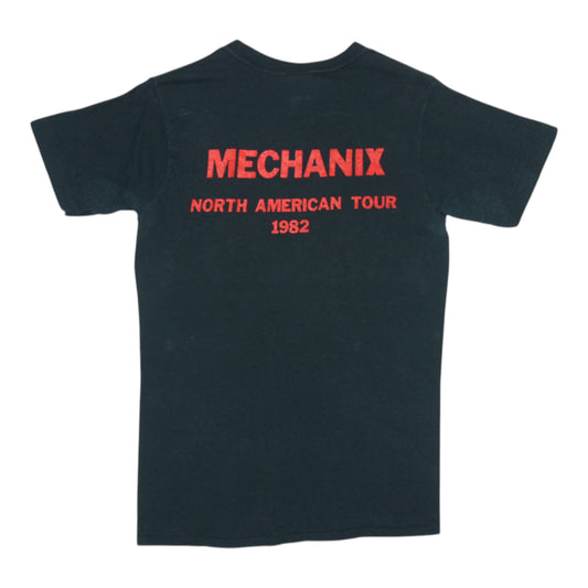 1982 UFO Mechanix Tour Shirt Back