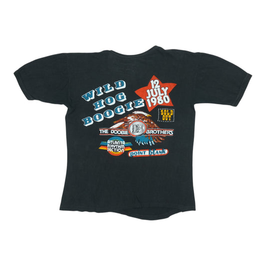 1980 Wild Hog Boogie Music Festival Shirt Back