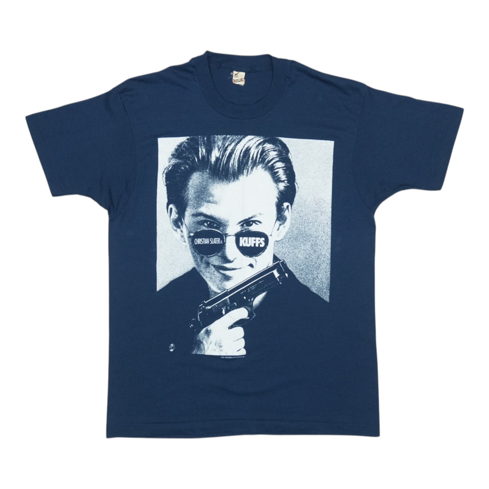 1991 Christian Slater Kuffs Movie Promo Shirt