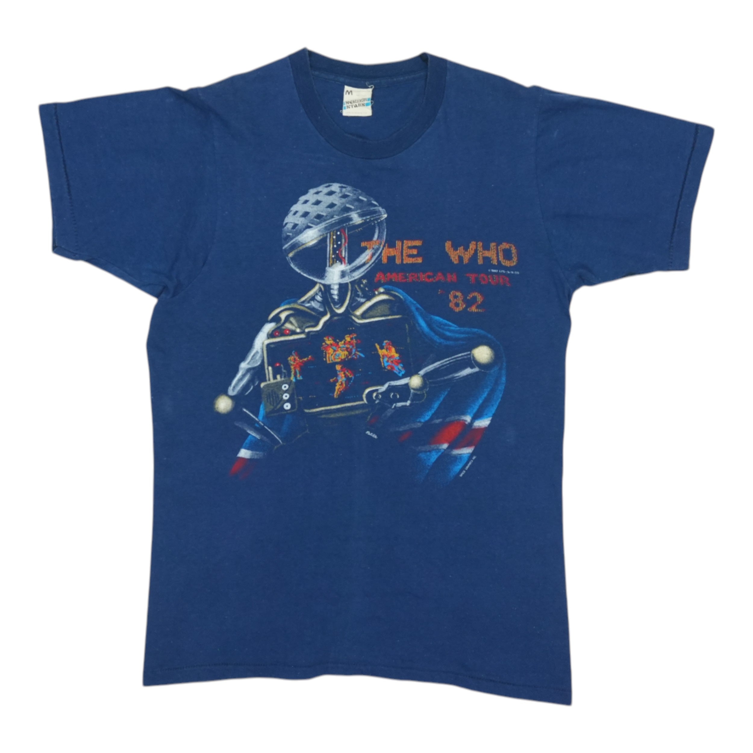 1982 The Who American Tour Shirt | Authentic Vintage Tee – WyCo