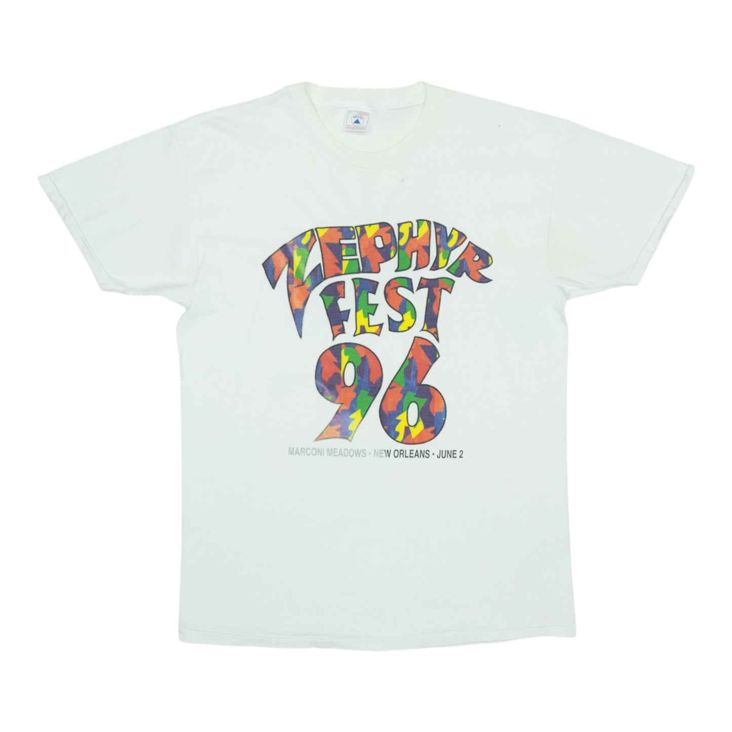 1996 Zephyr Music Festival New Orleans Shirt