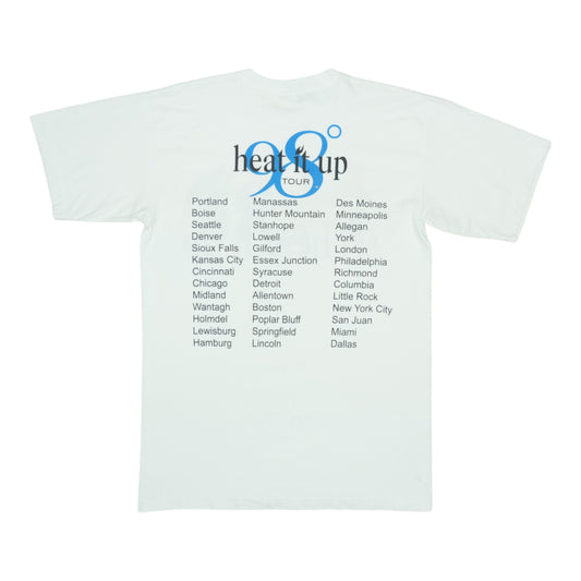 1998 98 Degress Tour Shirt Back