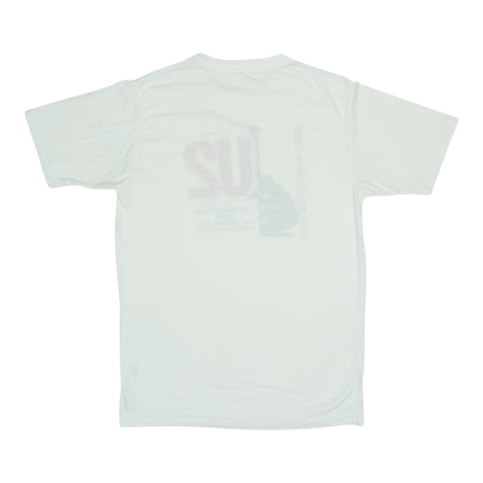 1985 U2 The Longest Day Concert Shirt Back