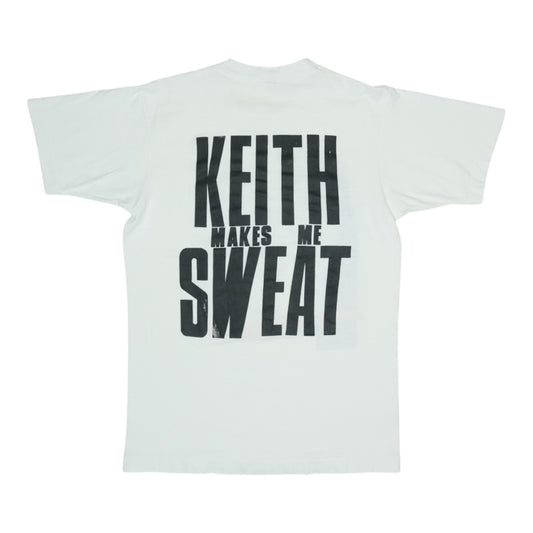 1987 Keith Sweat You May Be Young But You're Ready Shirt Back