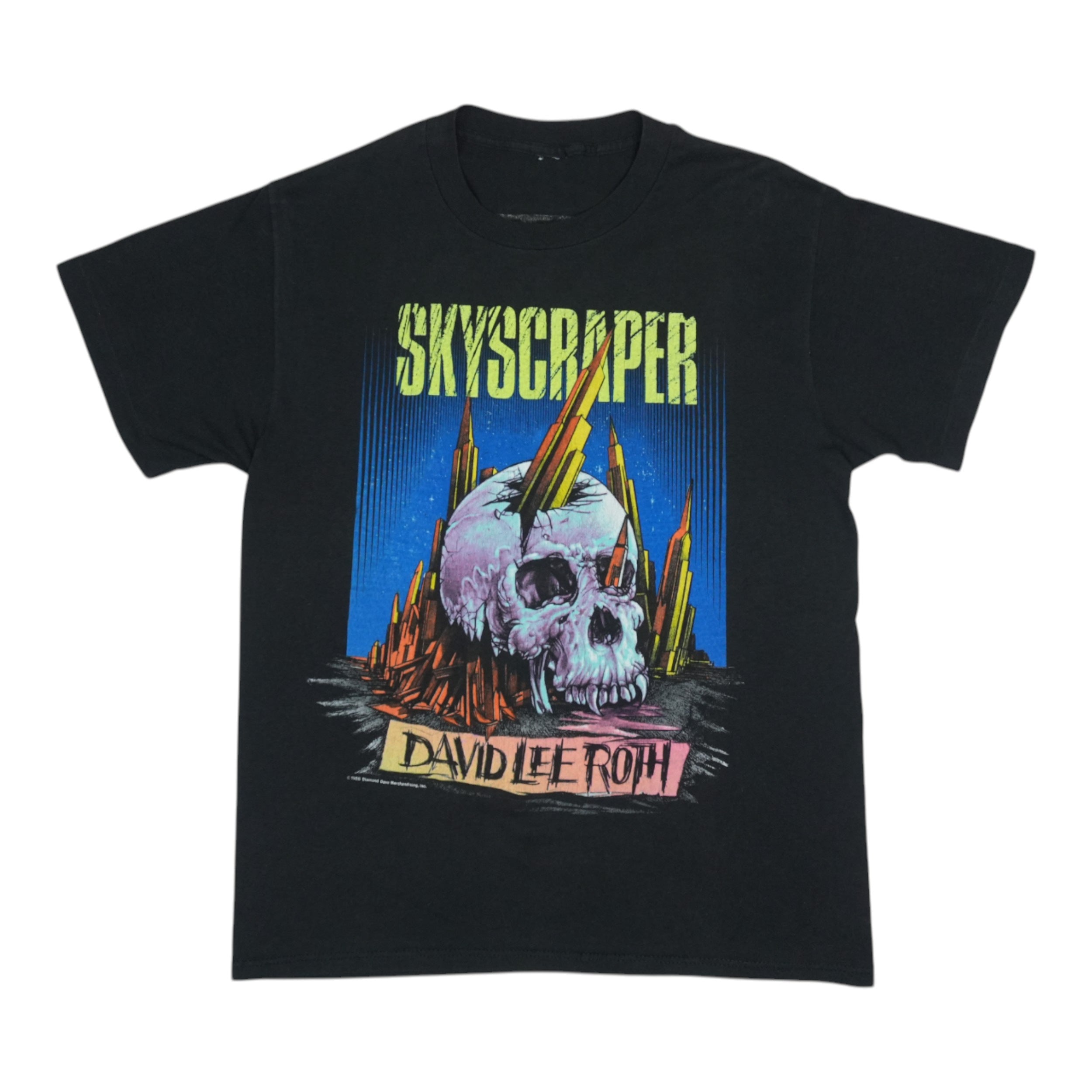 1988 David Lee Roth Skyscraper Tour Shirt | Authentic Vintage Tee