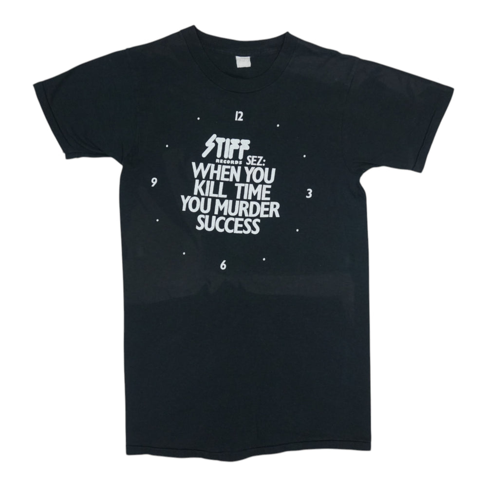 1980 Stiff Records When You Kill Time You Murder Success Shirt