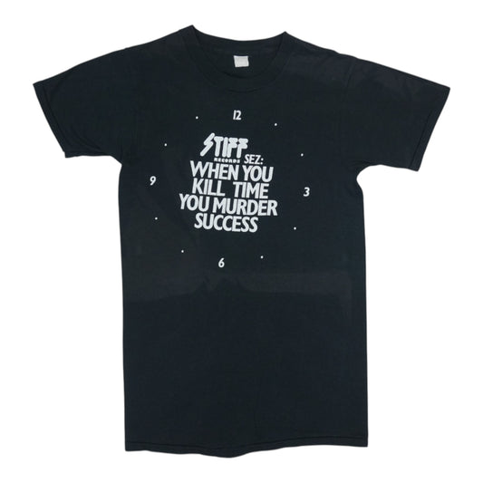 1980 Stiff Records When You Kill Time You Murder Success Shirt