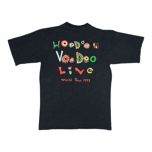 1995 Rolling Stones Voodoo Lounge Tour Shirt Back