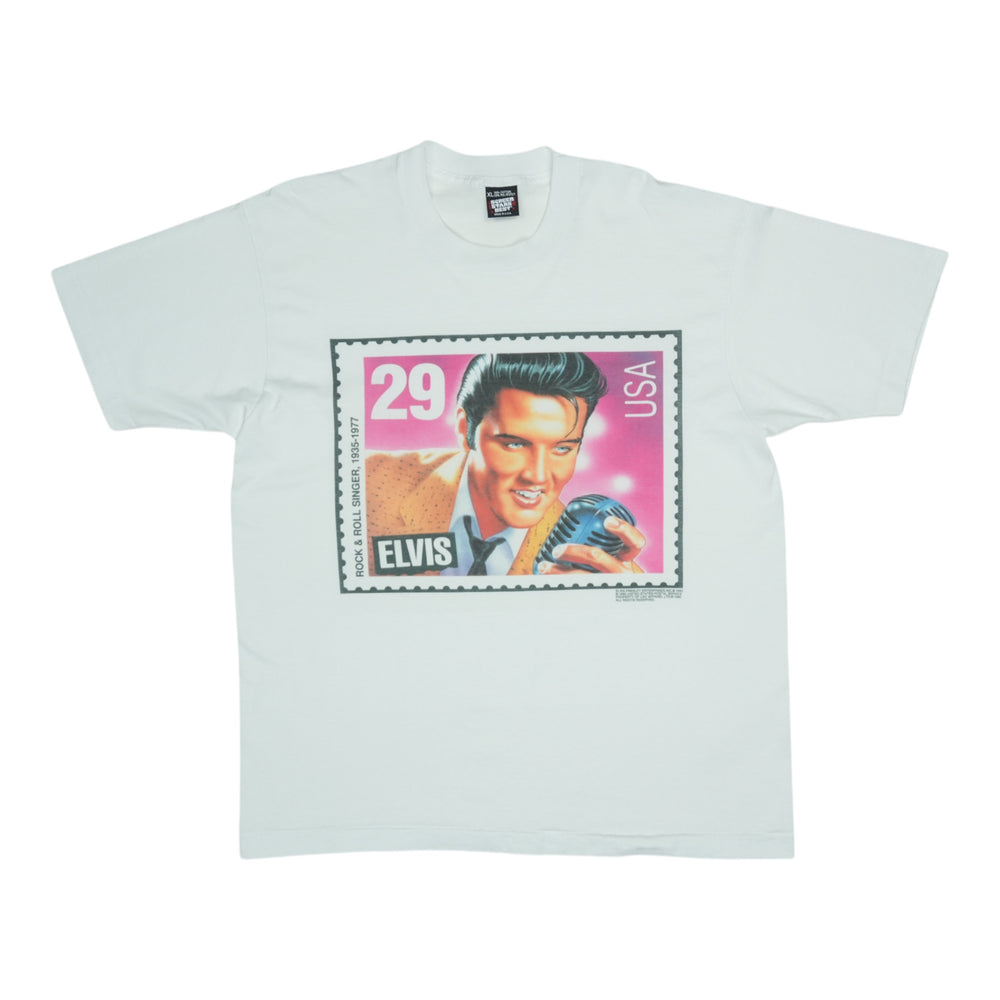 1992 Elvis Presley United States Postage Stamp Shirt