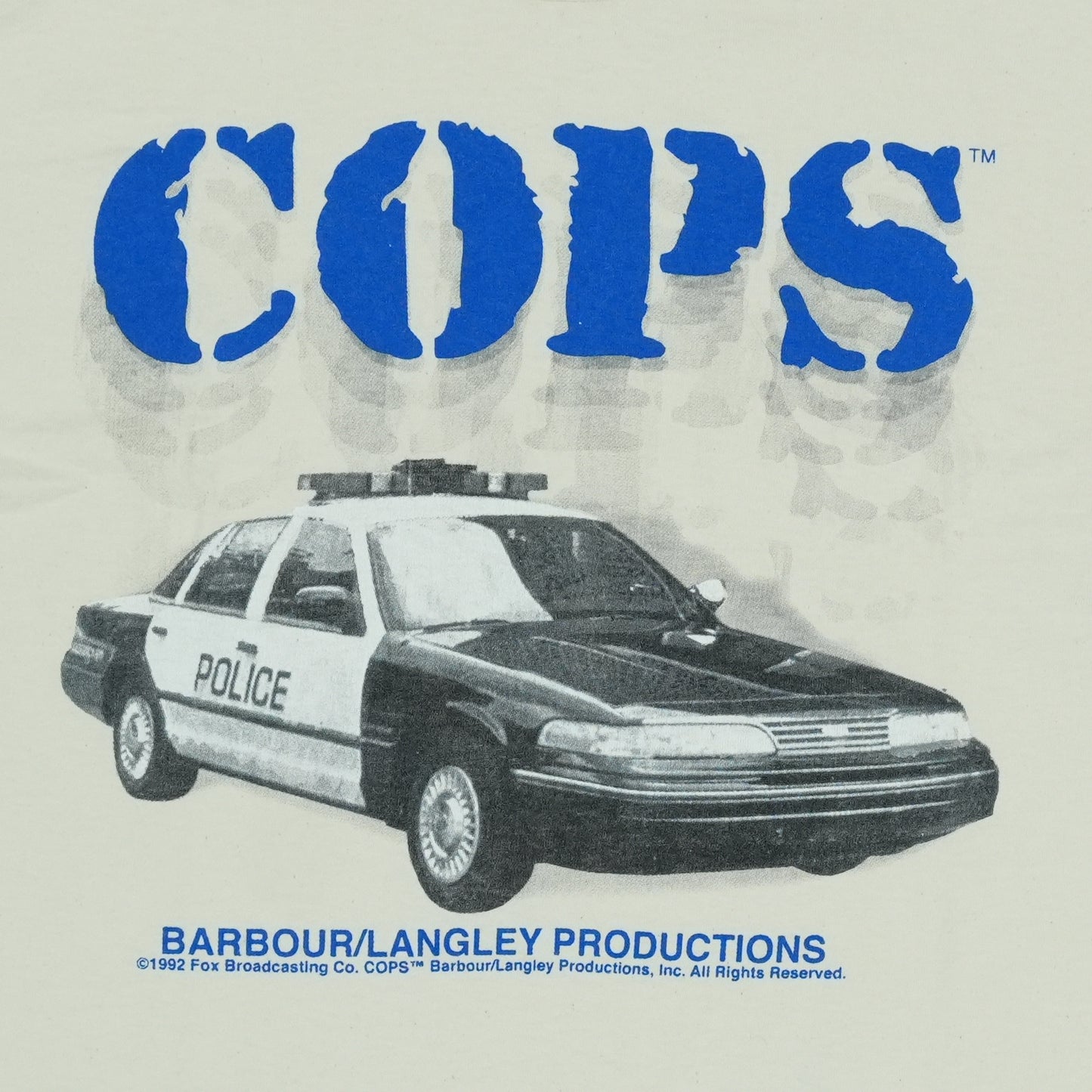 1992 Cops TV Show Shirt