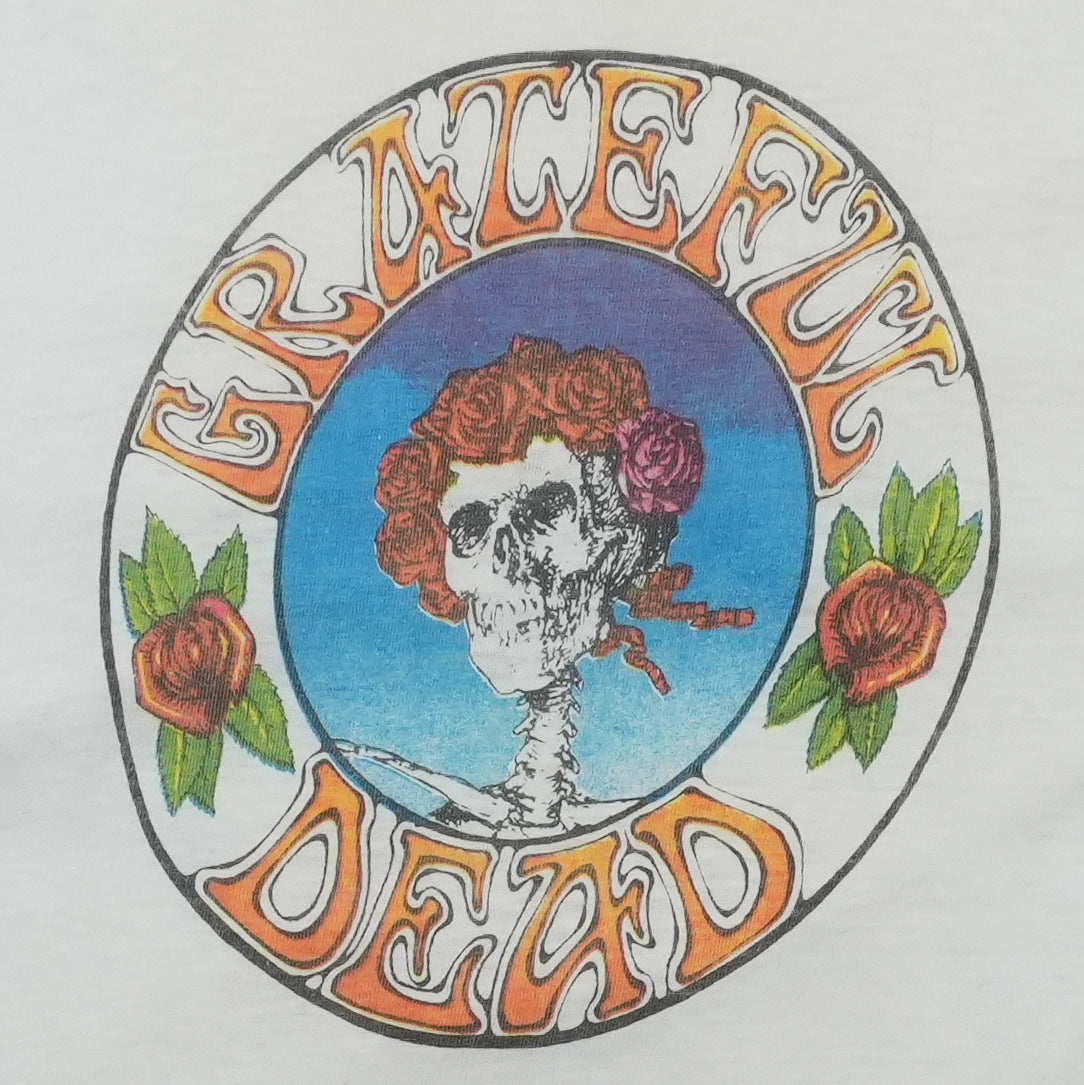 1970s Grateful Dead Bertha Skull Roses Shirt