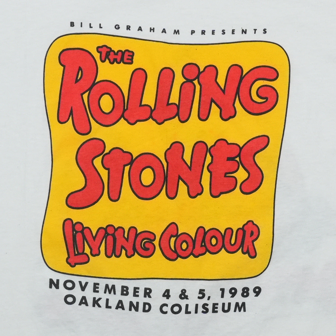 1989 Rolling Stones Day On The Green Shirt