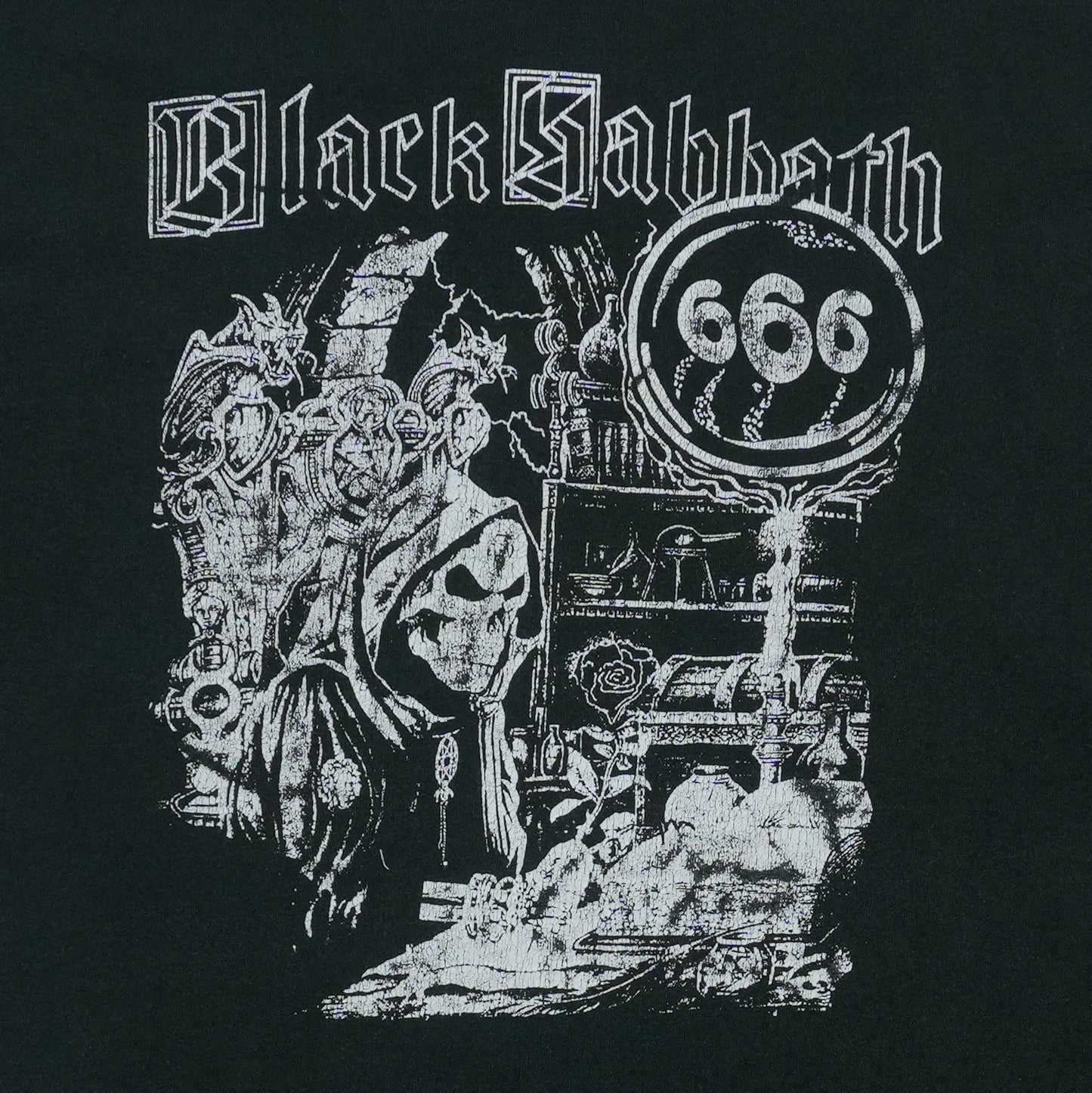 1990s Black Sabbath 666 Band Photo Shirt